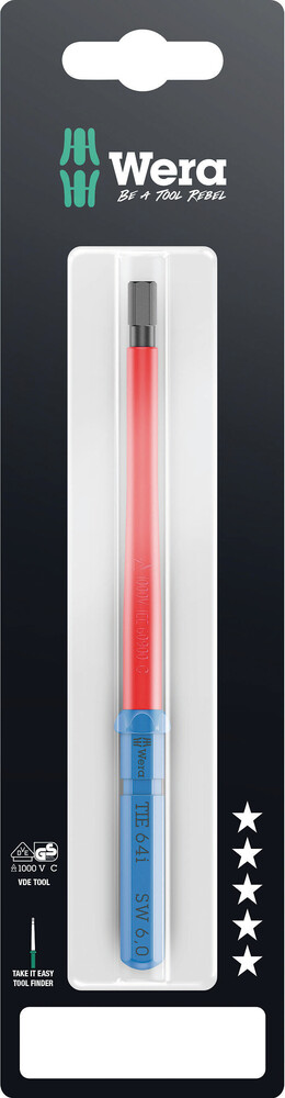 Wera 05006561001 KK VDE 64 i 2,5 x 157 mm TIE SB