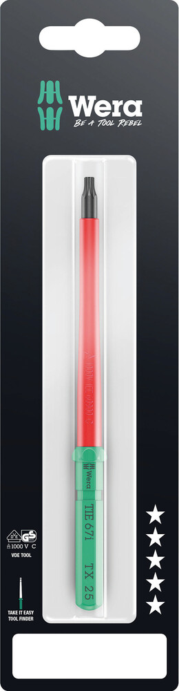Wera 05006570001 KK VDE 67 i TORX 10 x 157 mm TIE SB