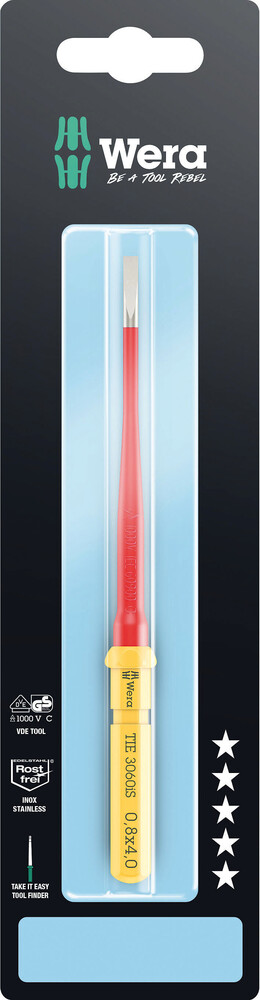 Wera 05006577001 KK VDE 3060 iS 0,6 x 3,5 x 157 mm TIE SB