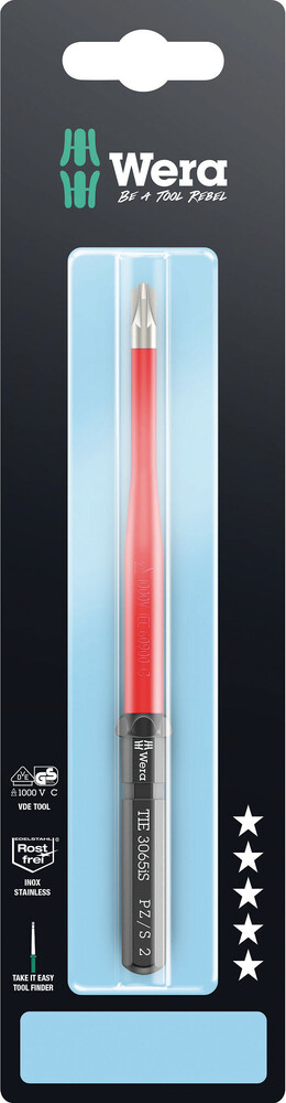 Wera 05006585001 KK VDE 3065 iS PZ/S # 2 x 157 mm TIE SB