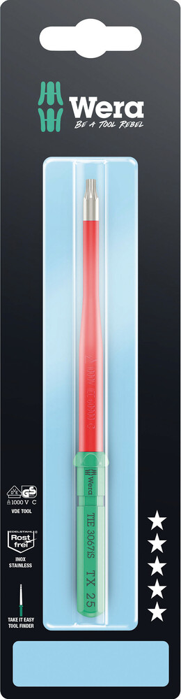 Wera 05006591001 KK VDE 3067 iS TORX 20 x 157 mm TIE SB