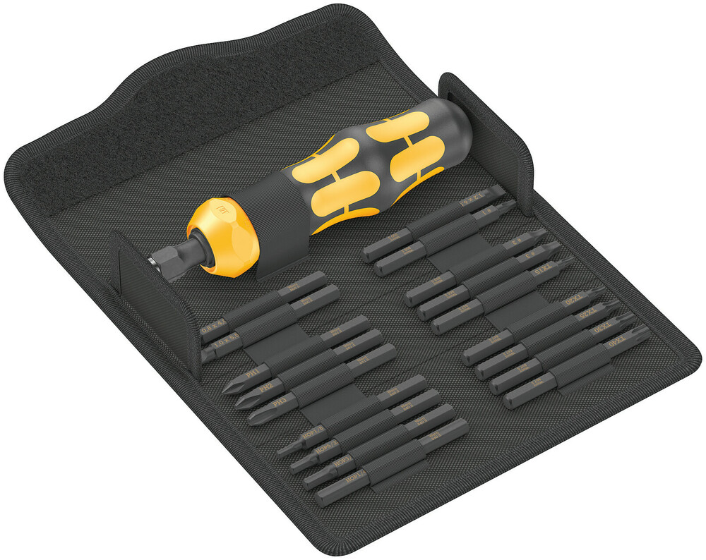 Wera 05018111001 Kraftform Kompakt 900 SAE Set 1, 19 Pc