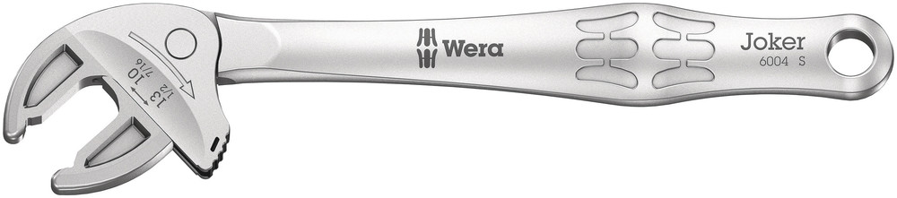 Wera 05020100001 6004 Joker S Self-Setting Spanner, 10-13 X 7/16-1/2" X 154 mm