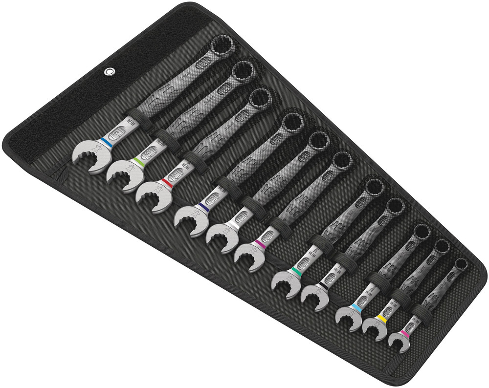 Wera 05020231001 6003 Joker 11 Set 1 Combination Wrench Set, 11 Pc