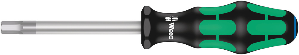 Wera 05023125001 354 Screwdriver For Hexagon Socket Screws, 6 X 80 mm