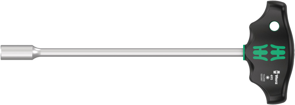 Wera 05023387001 495 T-Handle Socket Wrench Screwdrivers, 10 X 230 mm