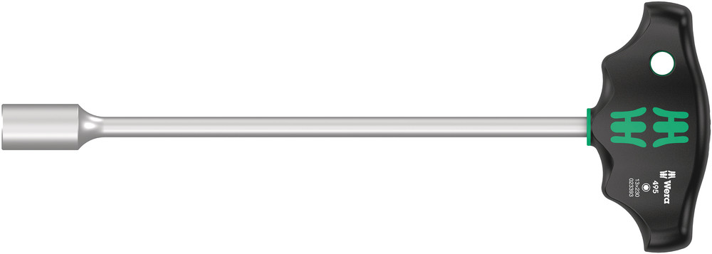 Wera 05023393001 495 T-Handle Socket Wrench Screwdrivers, 13 X 230 mm