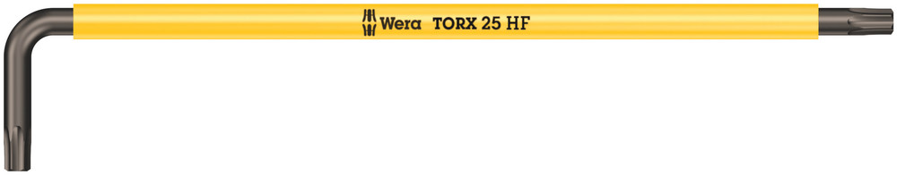 Wera 05024476001 967 SXL HF TORX® L-Key Multicolor w/Holding Function, Long, TX 25 X 154 mm