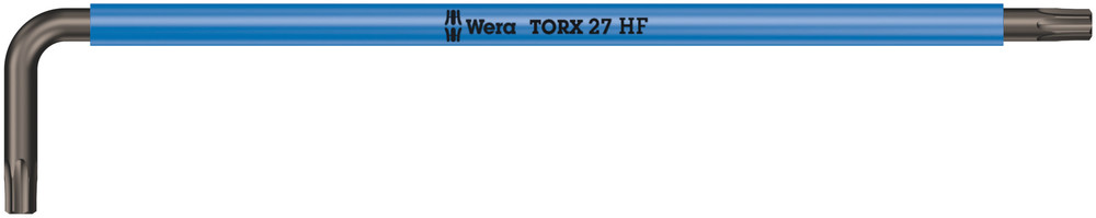 Wera 05024477001 967 SXL HF TORX® L-Key Multicolor w/Holding Function, Long, TX 27 X 172 mm