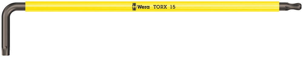Wera 05024484001 967 SPKXL TORX® L-Key Multicolor, Long, TX 15 X 123 mm