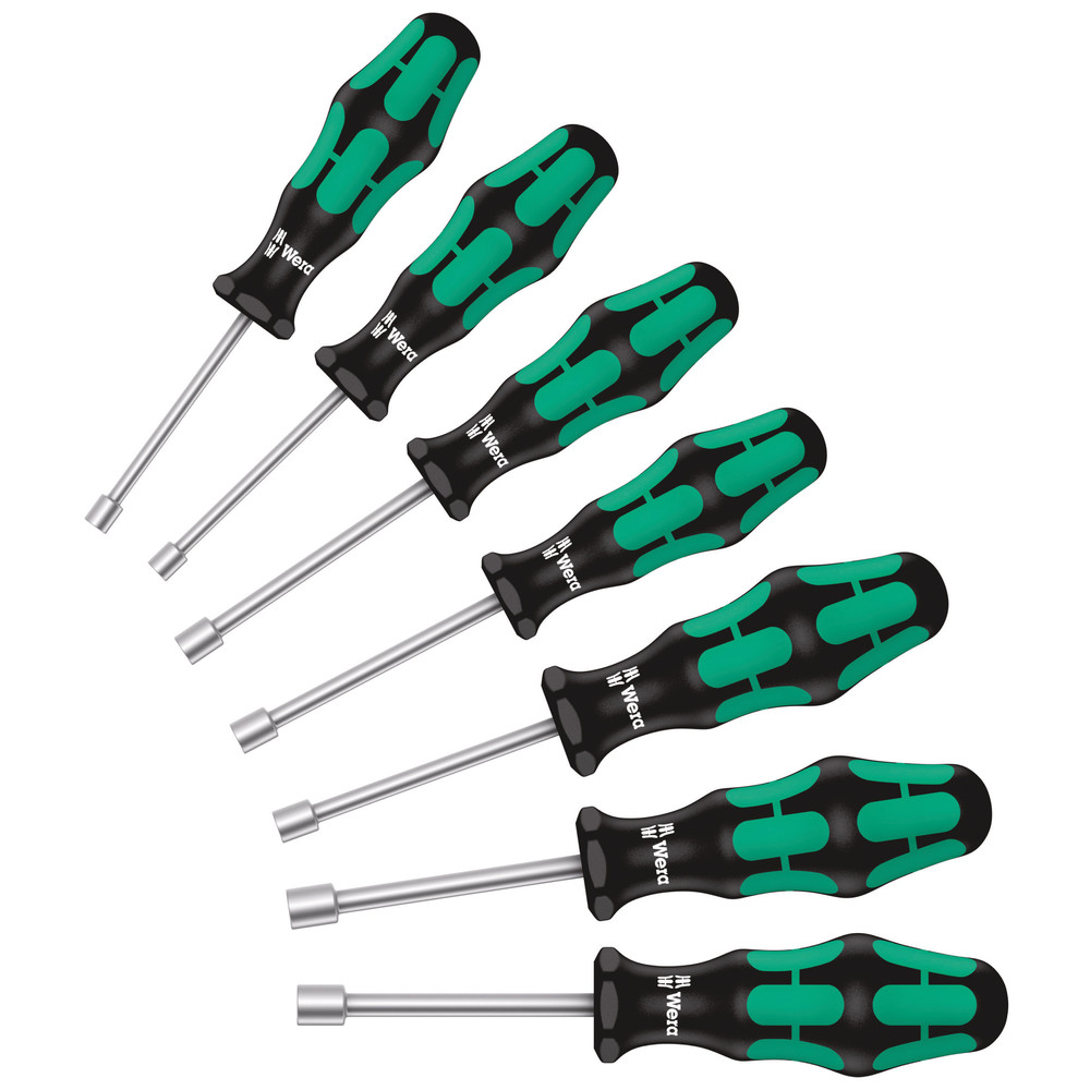 Wera 05029510001 395 HO/7 SM Nut Driver Set, 7 Pc