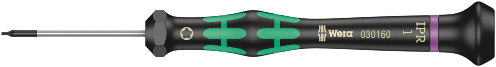 Wera 05030160001 2067 IPR TORX Plus® Screwdriver For Electronic Applications, 1 IPR X 40 mm