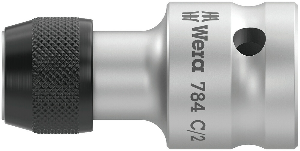 Wera 05042768001 784 C 1/2" Adaptor With Quick-Release Chuck, 784 C/2 X 5/16" X 50 mm