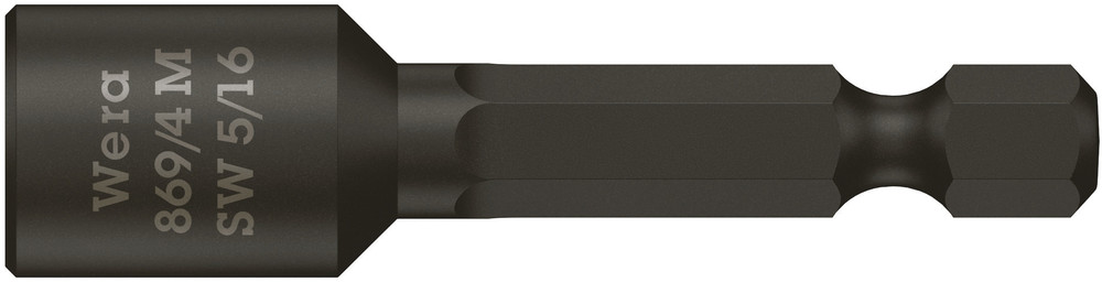 Wera 05060430001 869/4 M Nutsetters, Magnetic, 5/16" X 50 mm