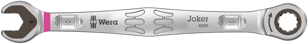 Wera 05073268001 6000 Joker Ratcheting Combination Wrenches, 8 X 144 mm