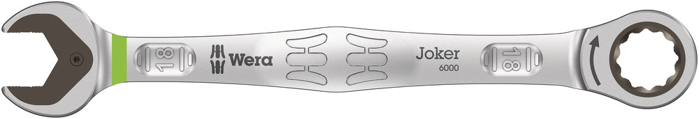 Wera 05073278001 6000 Joker Ratcheting Combination Wrenches, 18 X 235 mm