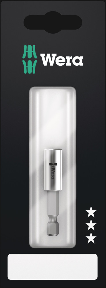 Wera 05073401001 893/4/1 K SB Universal Bit Holder, 1/4" X 50 mm