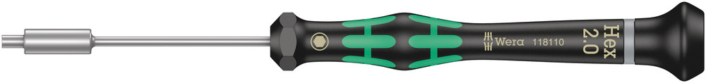 Wera 05118110001 2069 Nut Driver For Electronic Applications, 2 X 60 mm