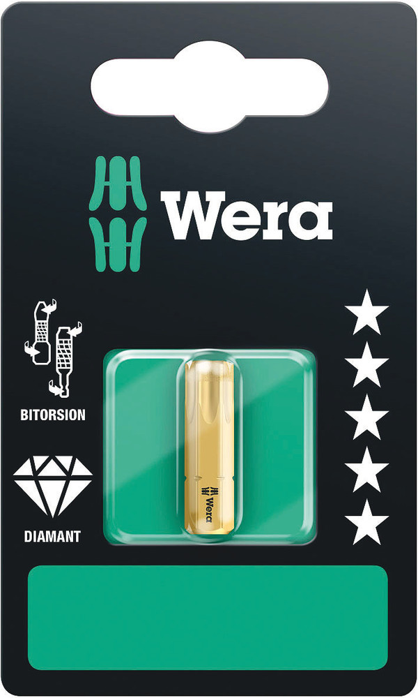 Wera 05134379001 867/1 BDC SB TORX® Bits, TX 40 X 25 mm