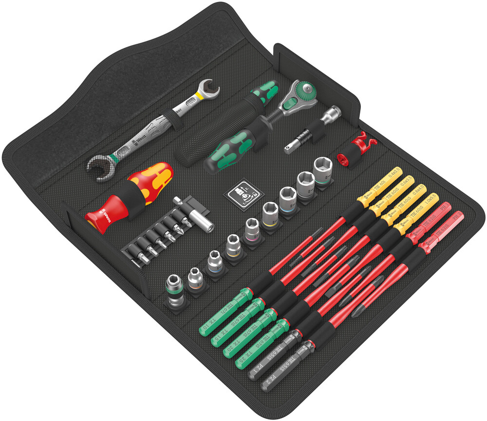 Wera 05135870001 Kraftform Kompakt W 2 MAINTENANCE, 35 Pc