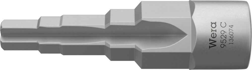 Wera 05136074001 9529 C SB 1/2" Step Wrench, 88 mm