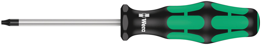 Wera 05138257001 367 TORX® BO Screwdriver For Tamper-Proof TORX® Screws, TX 7 X 60 mm
