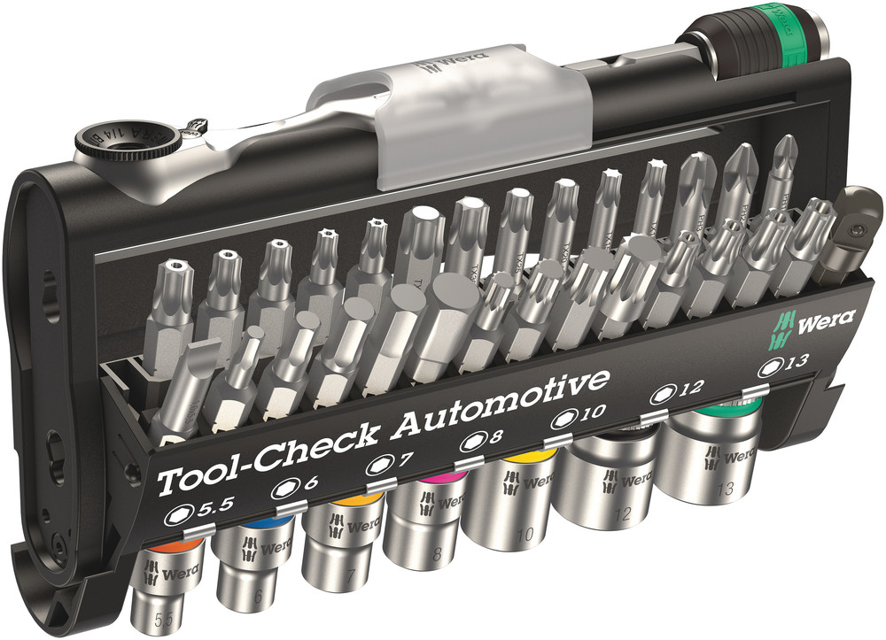 Wera 05200995001 * Tool-Check Automotive 1, 38 Pc, Discontinued - Replaced by 05049065001