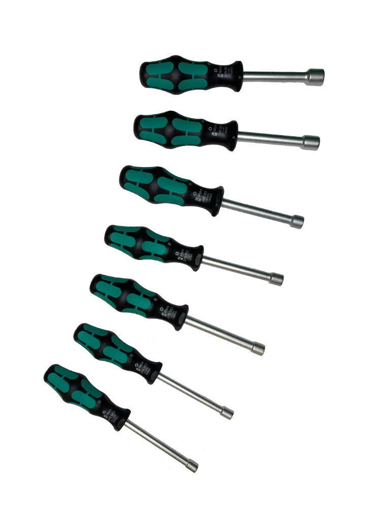 Wera 05345230001 395 HOLO/7 SW 3/16" - 1/2" Screwdriver Set