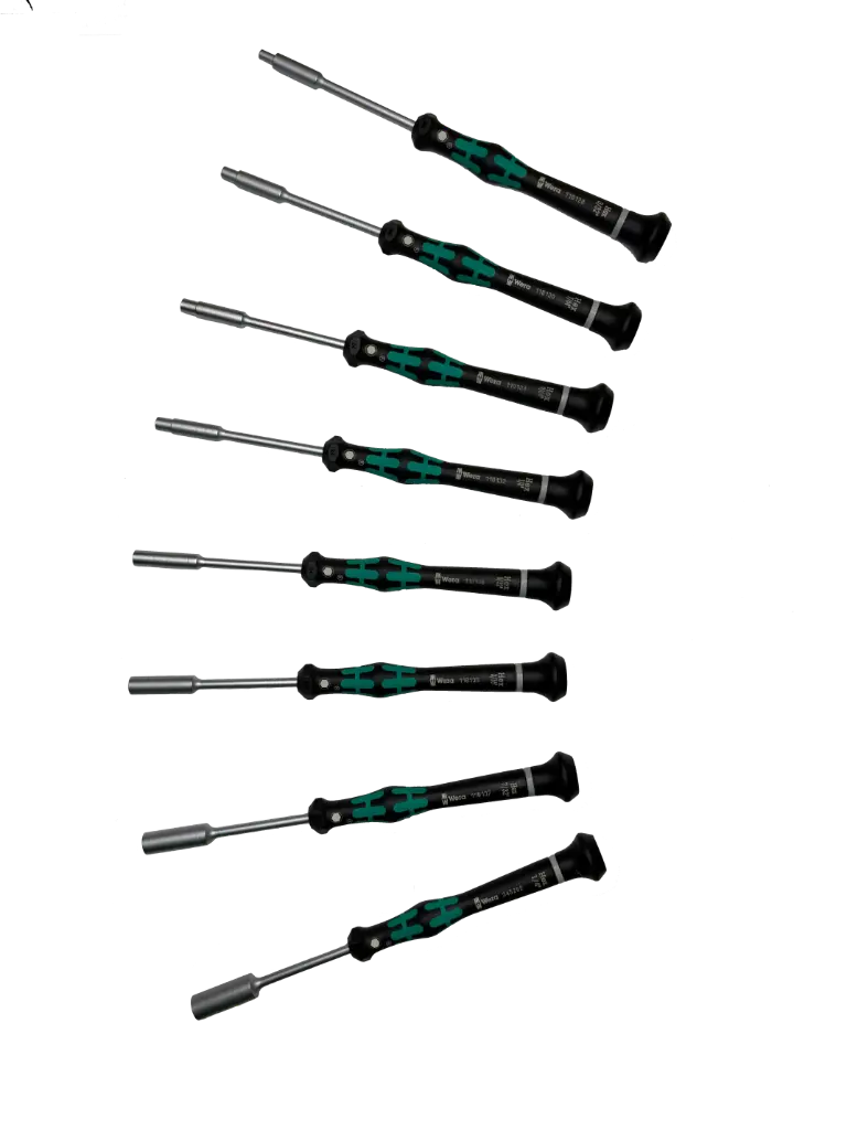 Wera 05345279001 2069/8 SW 3/32" - SW 1/4" Screwdriver Set