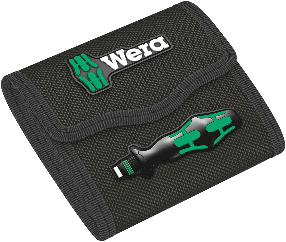 Wera 05671387001 * 9456 Folding Pouch For Up To 17-Pc Sets Kraftform Kompakt, Empty, 135 X 120 mm - Available While Quantities Last