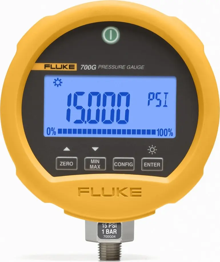 Fluke 700G01 Pressure Gauge, -10 TO 10 IN H2O