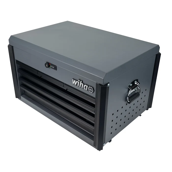 Wiha 147 PIECE BENCH TOP TOOL CHEST KIT - GRAY