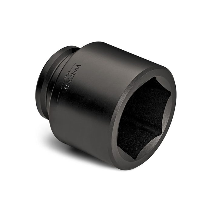 Wright 1-1/2" Drive 6 Point Standard Metric Impact Socket - 55mm