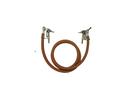 Hastings Personal Ground Jumper 30’ 4/0 Yellow w/21571 1.5" Flat Face Clamps (Eye Screw)