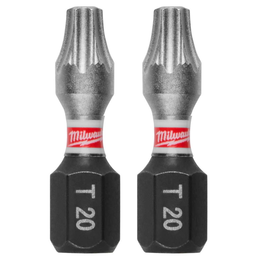 Milwaukee 48-32-4614 SHOCKWAVE™ Impact Duty 1 TORX® T20 Insert Bits (5 PK)