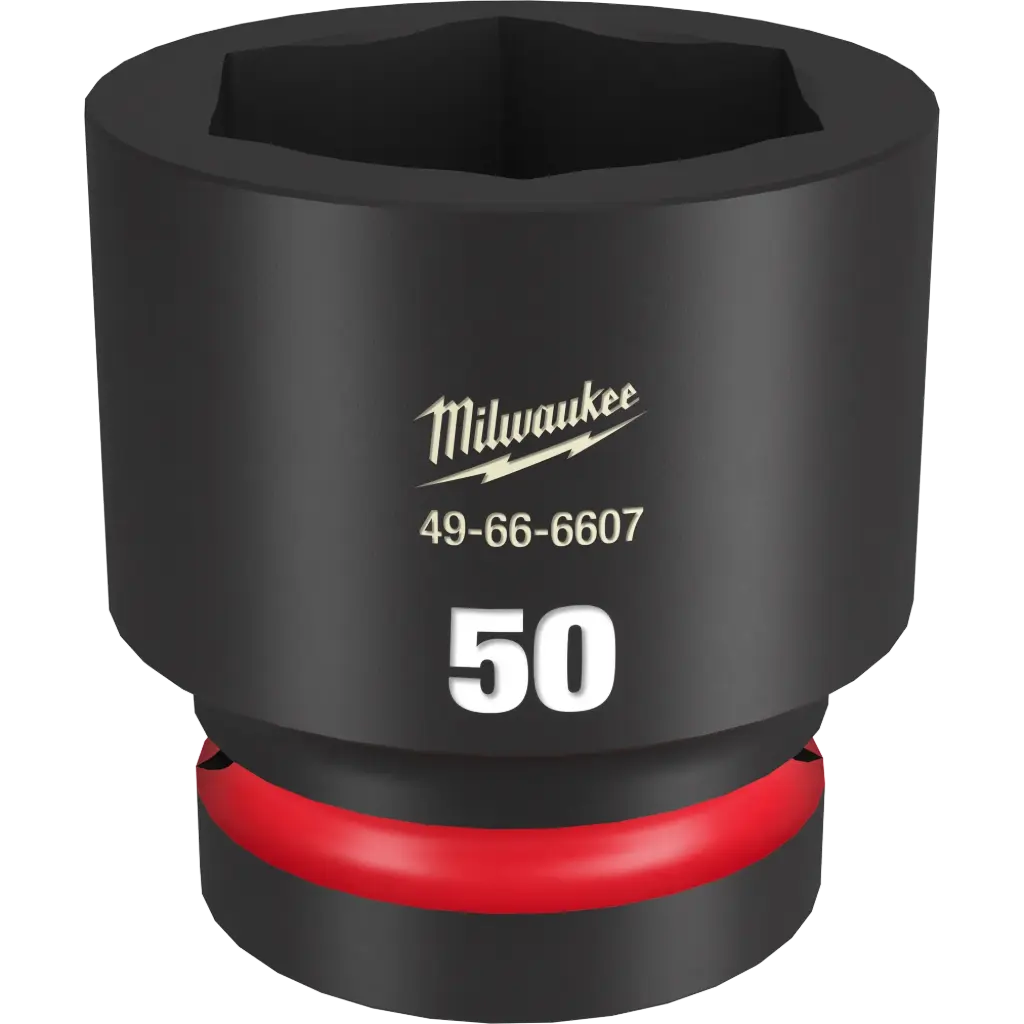 Milwaukee 49-66-6607 SHOCKWAVE™ Impact Duty 1" Drive 50MM Standard 6 Point Socket