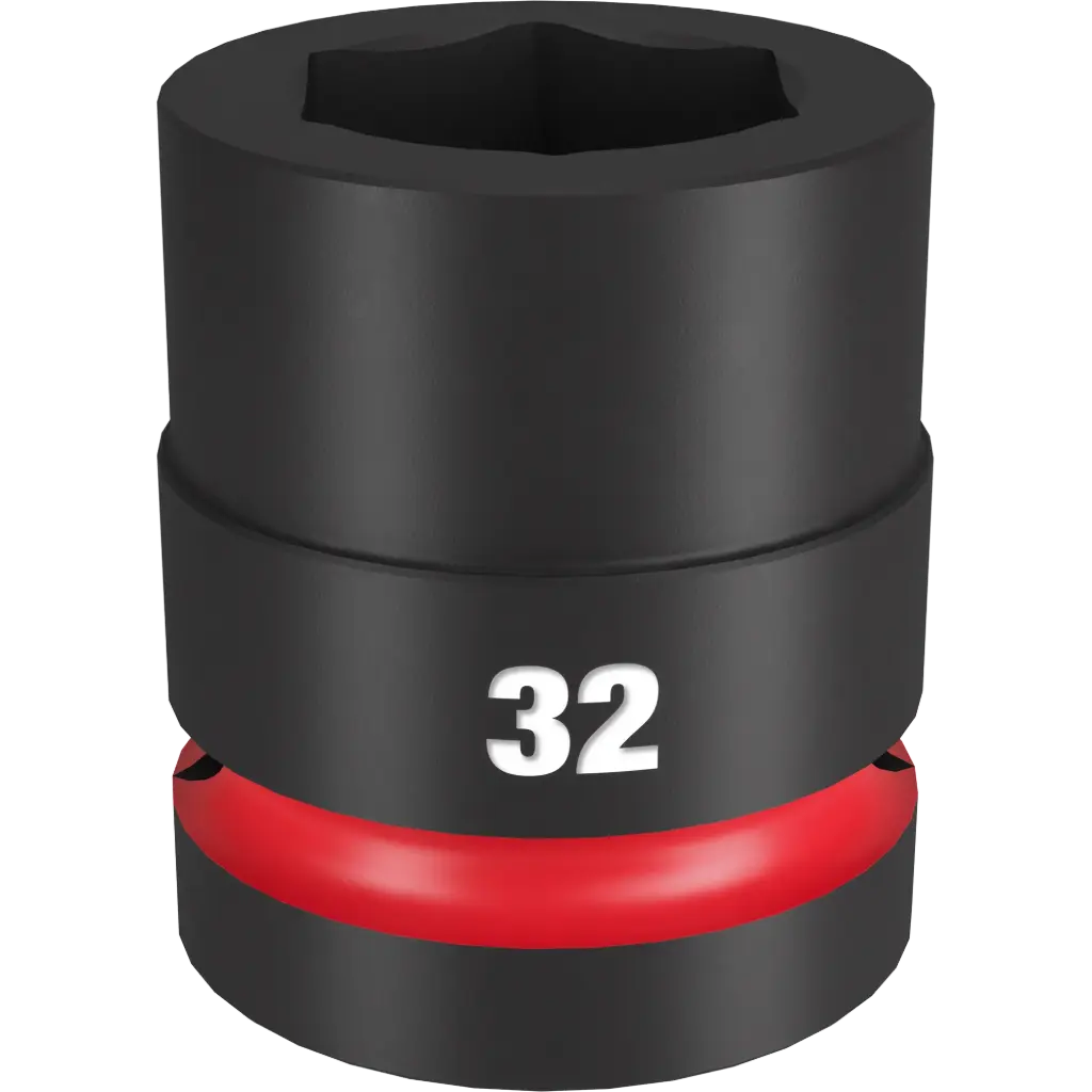 Milwaukee 49-66-6597 SHOCKWAVE™ Impact Duty 1" Drive 32MM Standard 6 Point Socket