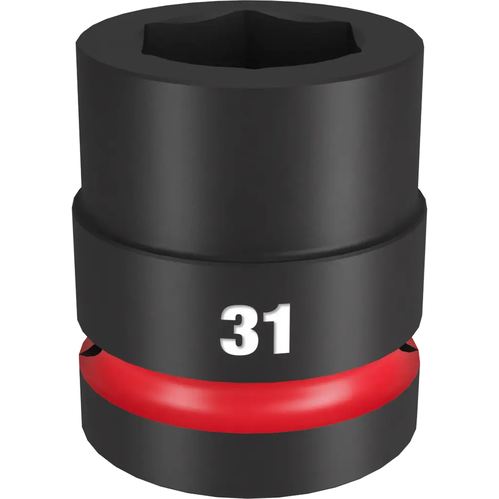 Milwaukee 49-66-6596 SHOCKWAVE™ Impact Duty 1" Drive 31MM Standard 6 Point Socket