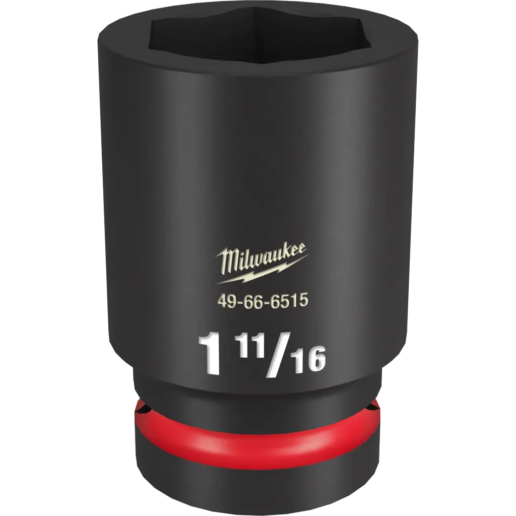 Milwaukee 49-66-6515 SHOCKWAVE™ Impact Duty 1" Drive 1-11/16" Deep 6 Point Socket