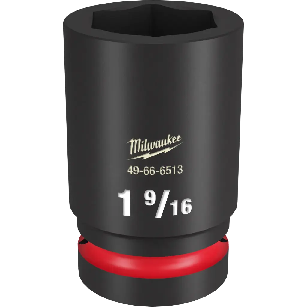 Milwaukee 49-66-6513 SHOCKWAVE™ Impact Duty 1" Drive 1-9/16" Deep 6 Point Socket