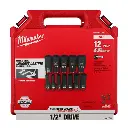 Milwaukee 49-66-7011 12PC SHOCKWAVE™ Impact Duty 1/2" Drive SAE Deep 6 Point Socket Set