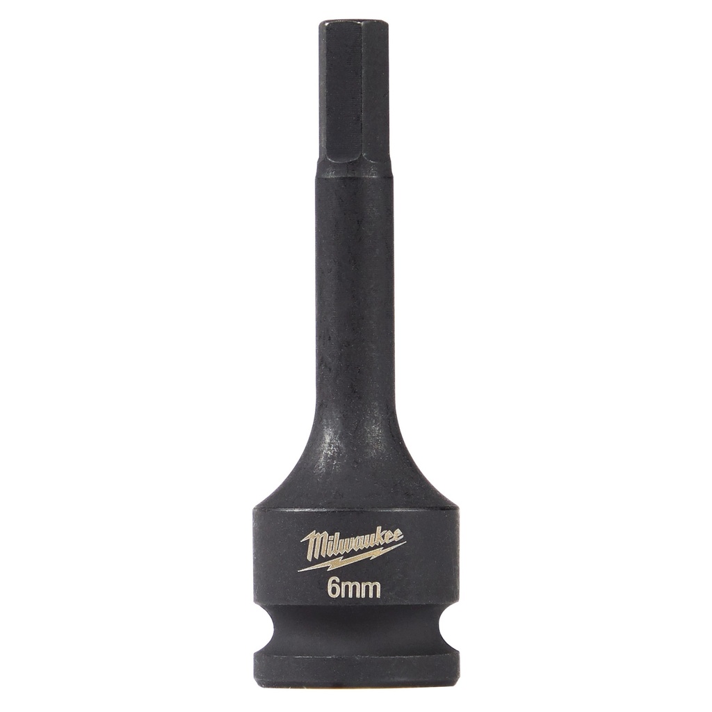 Milwaukee 49-66-5156 SHOCKWAVE™ Impact Duty Lineman's 3/8" Drive 6MM Hex Bit Socket
