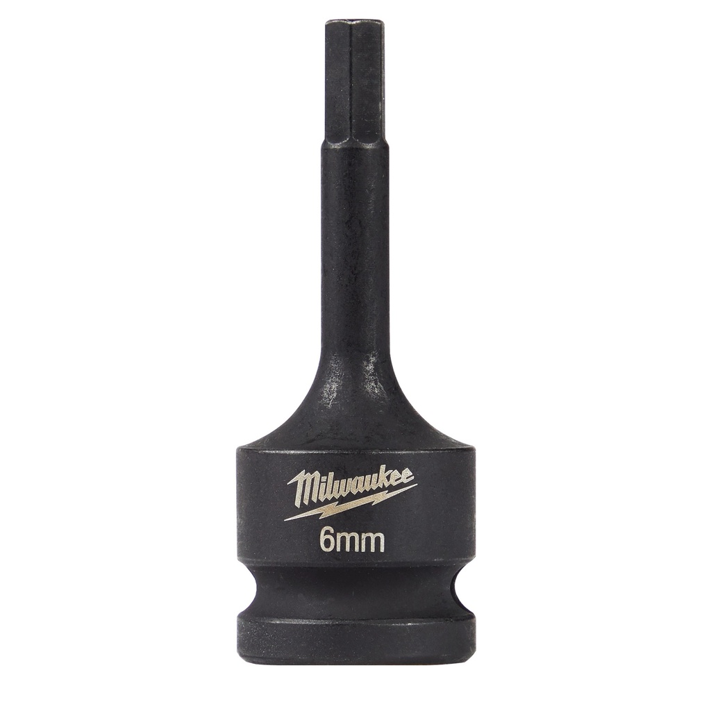 Milwaukee 49-66-5146 SHOCKWAVE™ Impact Duty Lineman's 1/2" Drive 6MM Hex Bit Socket