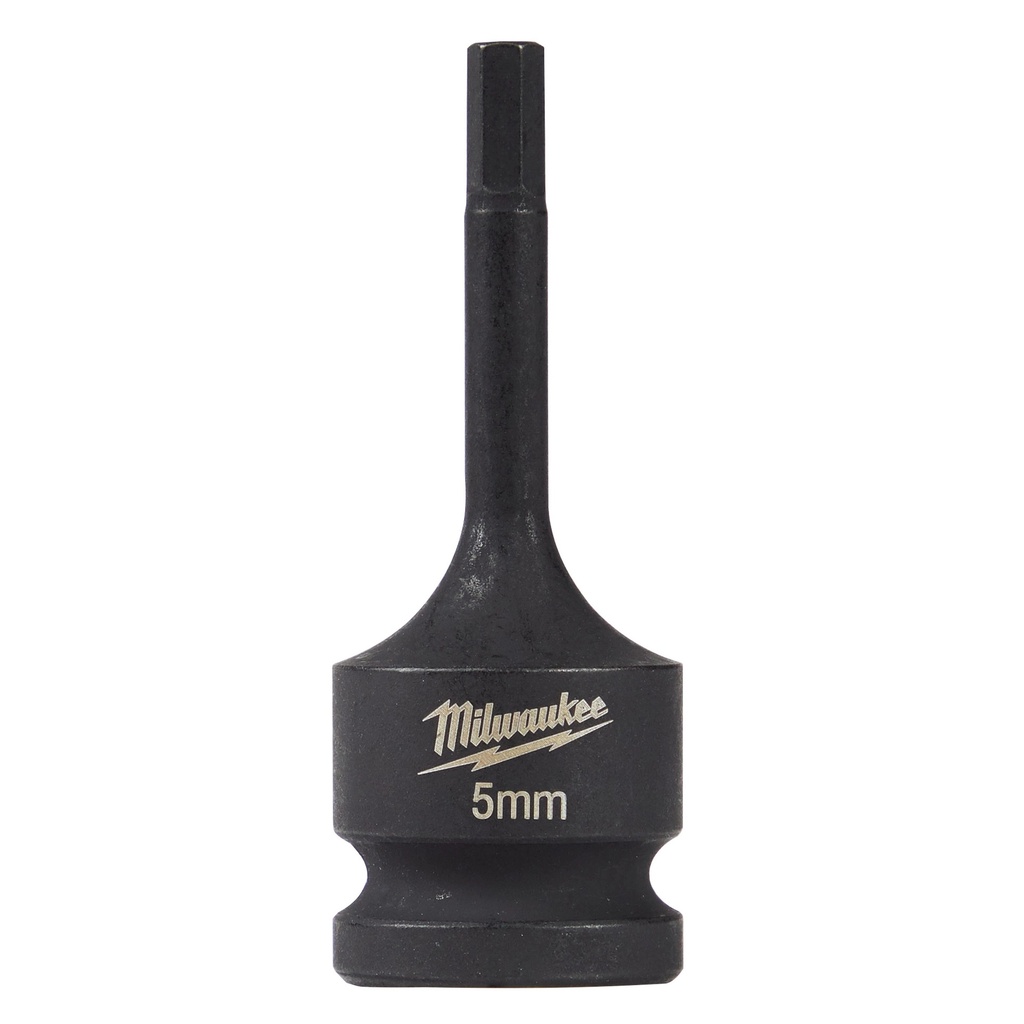 Milwaukee 49-66-5145 SHOCKWAVE™ Impact Duty Lineman's 1/2" 5mm Hex Bit Socket