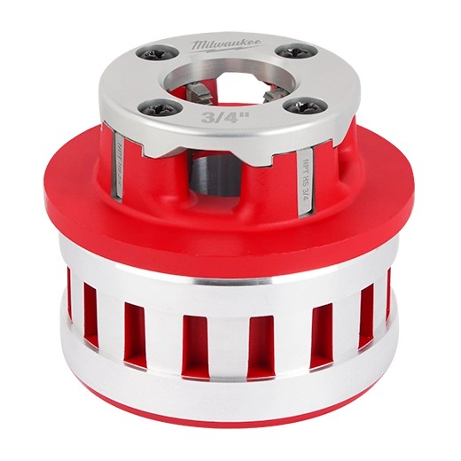 Milwaukee 48-36-1011 1-1/2" HIGH SPEED NPT Portable Pipe Threading Forged Aluminum Die Head