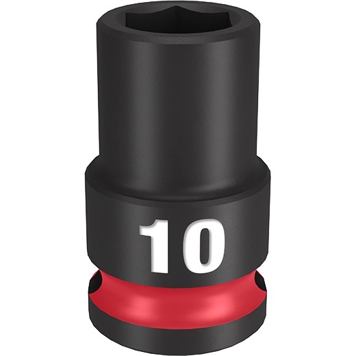 Milwaukee 49-66-6143 SHOCKWAVE™ Impact Duty 3/8" Drive 19MM Standard 6 Point Socket