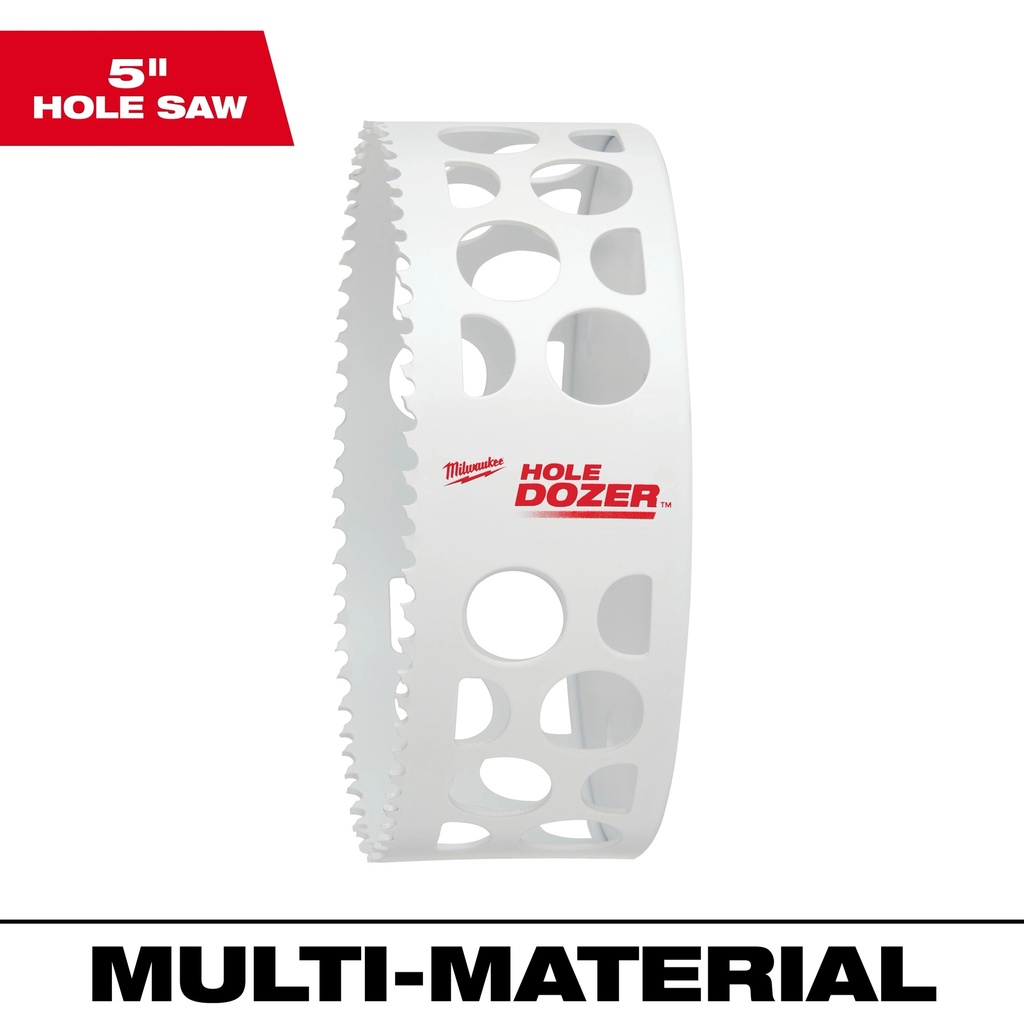 Milwaukee 49-56-9652 5" HOLE DOZER™ Bi-Metal Hole Saw
