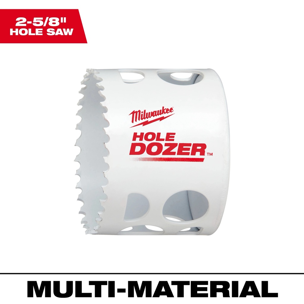 Milwaukee 49-56-0158 2-5/8" HOLE DOZER™ Bi-Metal Hole Saw