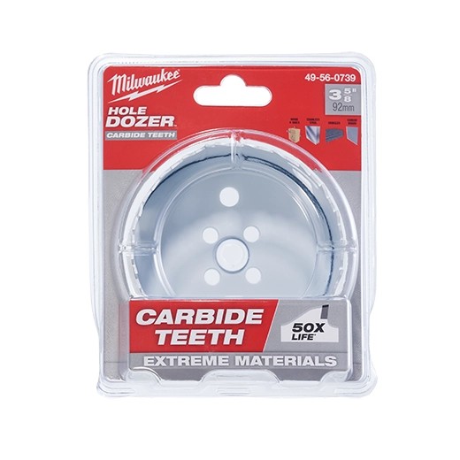 Milwaukee 49-56-0738 3-1/2" HOLE DOZER™ with Carbide Teeth Hole Saw