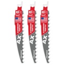Milwaukee 48-00-5331 6" 3 TPI AX™ with Carbide Teeth SAWZALL® Blade for Pruning (3 PK)